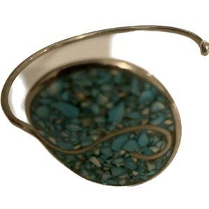 TURQUOISE AND SILVER BRACELET